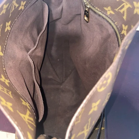 Louis Vuitton Dark Brown Monogram Shoulder Bag - Picture 3 of 3